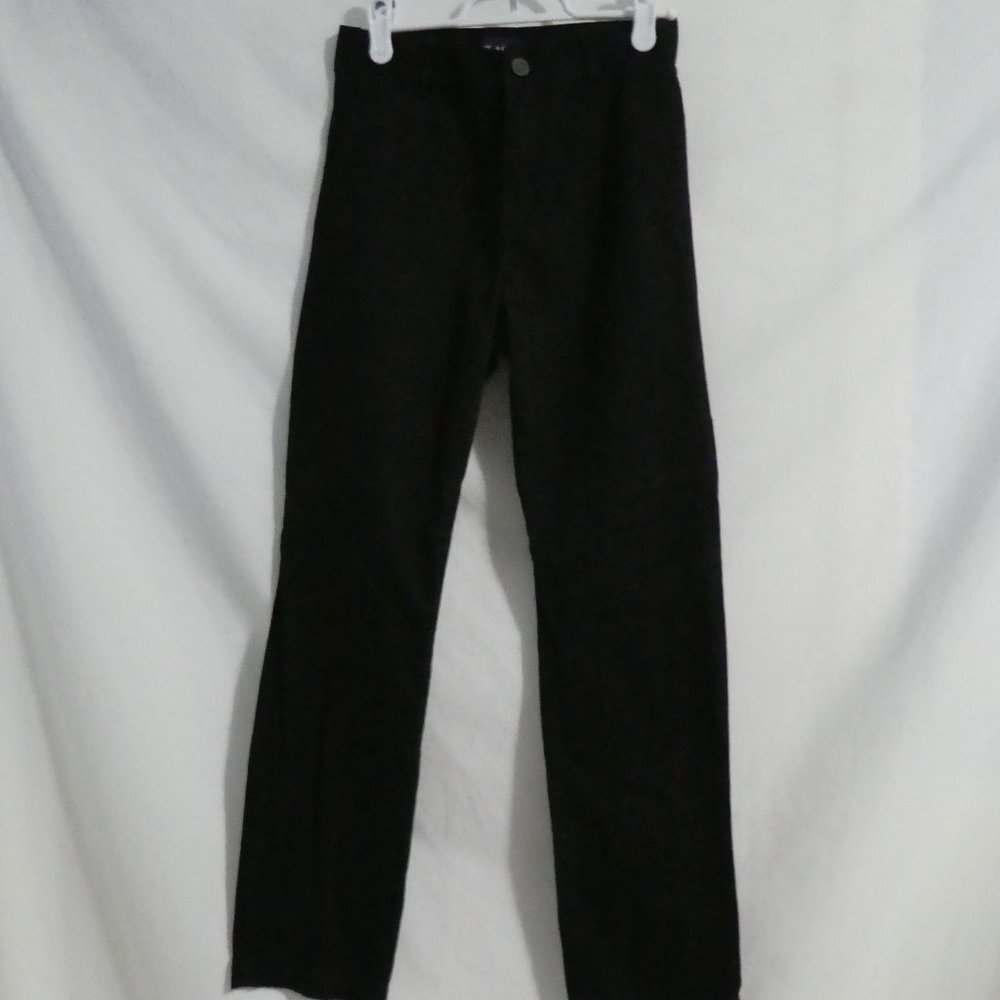 CHILDREN'S PLACE 12 black denim w/ adjustable inner waistband 100% cotton BNWOT